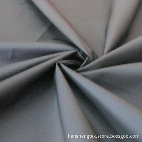 150D*150D Twist Plain Polyester Fake Memory Fabric for Wind Coats